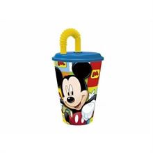 BICCHIERE CON CANNUCCIA 430ML TOPOLINO
