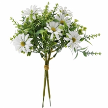 FIORI ARTIFICIALI BUNCH WHITE 20CM