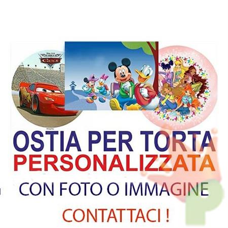 CIALDA PER TORTA PERSONALIZZABILE - OSTIA