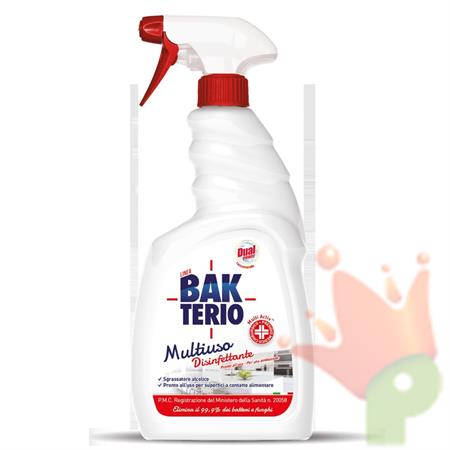 SGRASSATORE DUAL POWER BAKTERIO MULTISUPERFICIE SPRAY 750ML