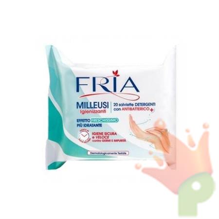 SALVIETTE MILLEUSI IGIENIZZANTI FRIA 20PZ