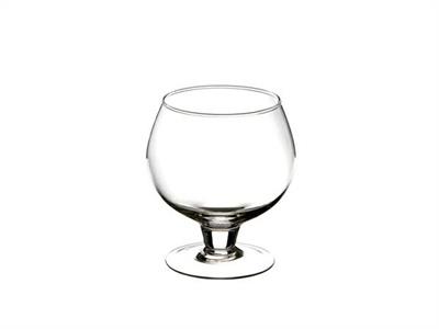 COPPA COGNAC VETRO H. 13,5CM D. 12,5CM