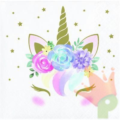 TOVAGLIOLI 25X25 2V UNICORN BABY 16PZ
