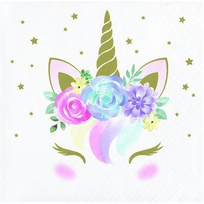 TOVAGLIOLI 25X25 2V UNICORN BABY 16PZ