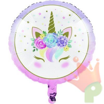 PALLONCINO MYLAR 18INCH - 45CM UNICORN BABY