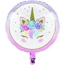 PALLONCINO MYLAR 18INCH - 45CM UNICORN BABY