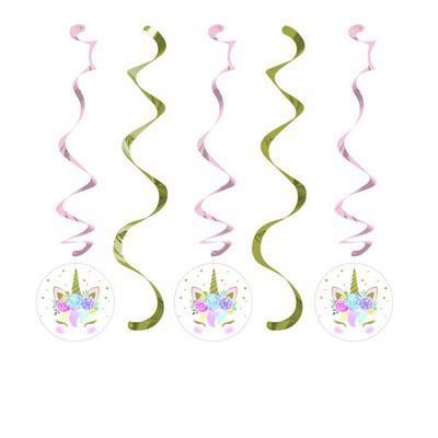 FESTONE 5 PENDENTI UNICORN BABY