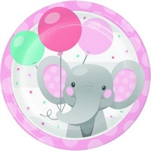 PIATTI 18CM ELEPHANT GIRL 8PZ