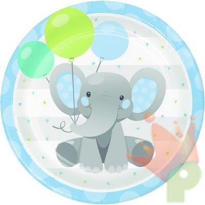 PIATTI 23CM ELEPHANT BOY 8PZ