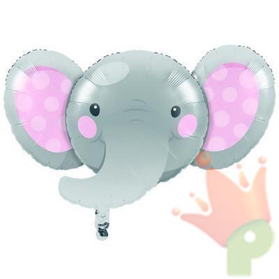 PALLONCINO MYLAR 53X89CM ELEPHANT GIRL