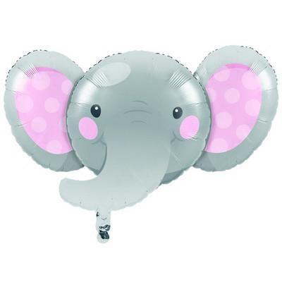 PALLONCINO MYLAR 53X89CM ELEPHANT GIRL