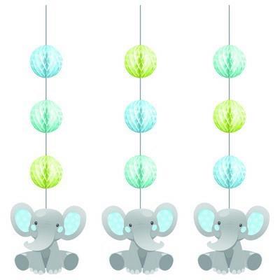 FESTONE 3 PENDENTI ELEPHANT BOY