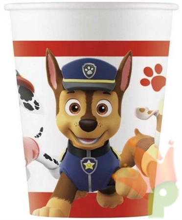 BICCHIERI 200CC PAW PATROL READY ACT 8PZ