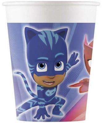 BICCHIERI 200CC PJ MASK 8PZ