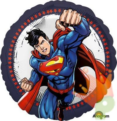 PALLONCINO MYLAR 17INCH 42CM SUPERMAN