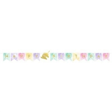 FESTONE HAPPY BIRTHDAY 240CM UNICORN SPARKLE