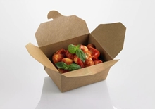 SCATOLA CHIUSA KRAFT/PE AVANA/BIANCO 13X9XH.6,4CM 750ML 50PZ