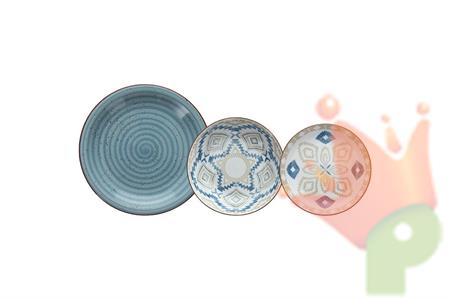 SERVIZIO TAVOLA METROPOLIS CASABLANCA 18PZ