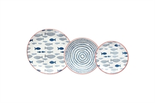 SERVIZIO TAVOLA METROPOLIS TIRRENO 18PZ