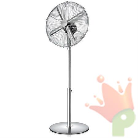 VENTILATORE A PIANTANA 40CM CROMATO FANCY HOME