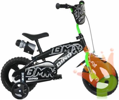 BICICLETTA 12 NERO-VERDE