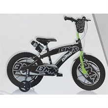 BICICLETTA 14 NERO-VERDE
