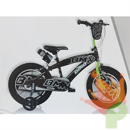 BICICLETTA 16 NERO-VERDE