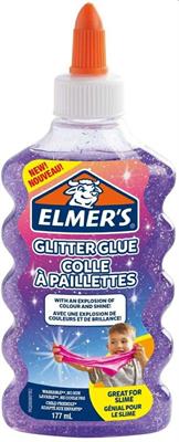 COLLA VINILICA GLITTERATA VIOLA 177ML ELMER'S