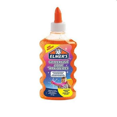 COLLA VINILICA GLITTERATA ARANCIONE 177ML ELMER'S