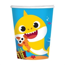 BICCHIERI 266ML BABY SHARK 8PZ