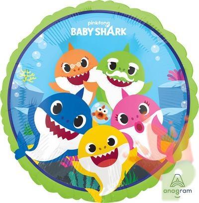 PALLONCINO MYLAR 18INCH BABY SHARK