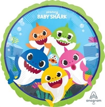 PALLONCINO MYLAR 18INCH BABY SHARK