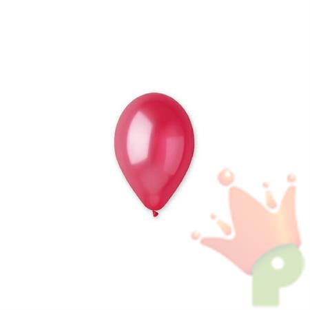 PALLONCINI 12INCH - 30CM LARGE METAL ROSSO 100PZ