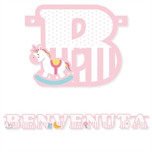 FESTONE SCRITTA BENVENUTA 135CM