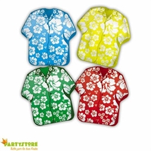 PIATTI 22CM MAGLIETTA MIX HAWAII 8PZ