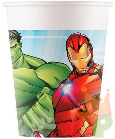 BICCHIERE 200ML MIGHTY AVENGERS 8PZ