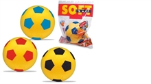 PALLONE SPUGNA SOFT FOOT-BALL D. 14CM