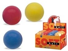 PALLINA SPUGNA SOFT BALL D. 7CM 3PZ