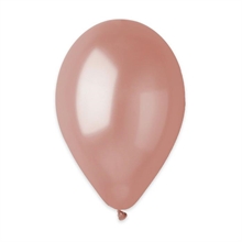 PALLONCINI 12INCH - 30CM ROSE GOLD METAL 100PZ