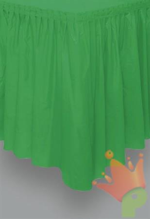 GONNA PER TAVOLO VERDE SMERALDO  73X420CM