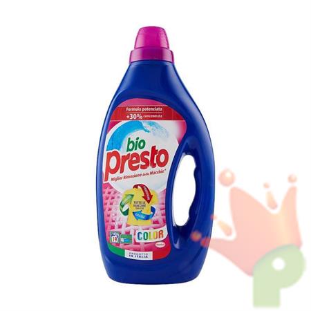 LIQUIDO LAVATRICE BIO PRESTO 19LAV COLOR