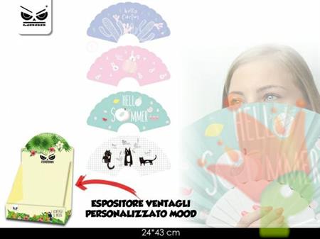 VENTAGLIO IN PLASTICA HELLO