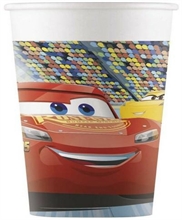 BICCHIERI CARTA 200ML CARS 3 8PZ