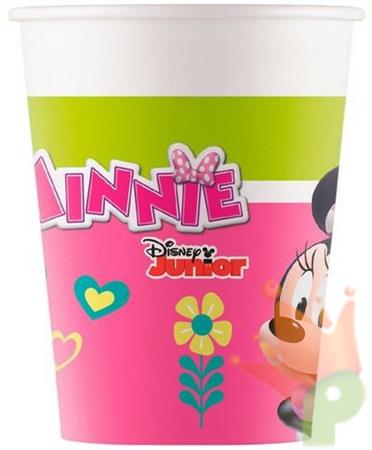 BICCHIERI CARTA 200ML MINNIE HAPPY HELPERS 8PZ