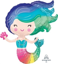 PALLONCINO SUPERSHAPE 73X76CM MERMAID