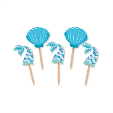 PICKS SAGOMATI MERMAID 3X8CM 25PZ
