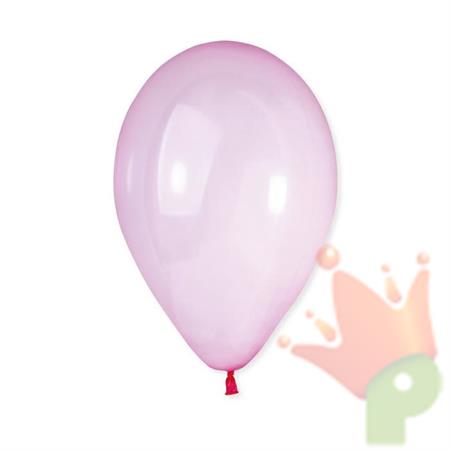 PALLONCINI CRYSTAL 13INCH 33CM ROSA 50PZ