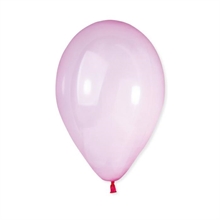 PALLONCINI CRYSTAL 13INCH 33CM ROSA 50PZ