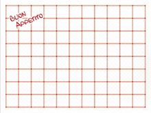 TOVAGLIETTA 30X40 BUON APPETITO ROSSO 250PZ