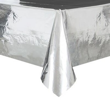 TOVAGLIA PLASTICA 137X274CM ARGENTO METAL
